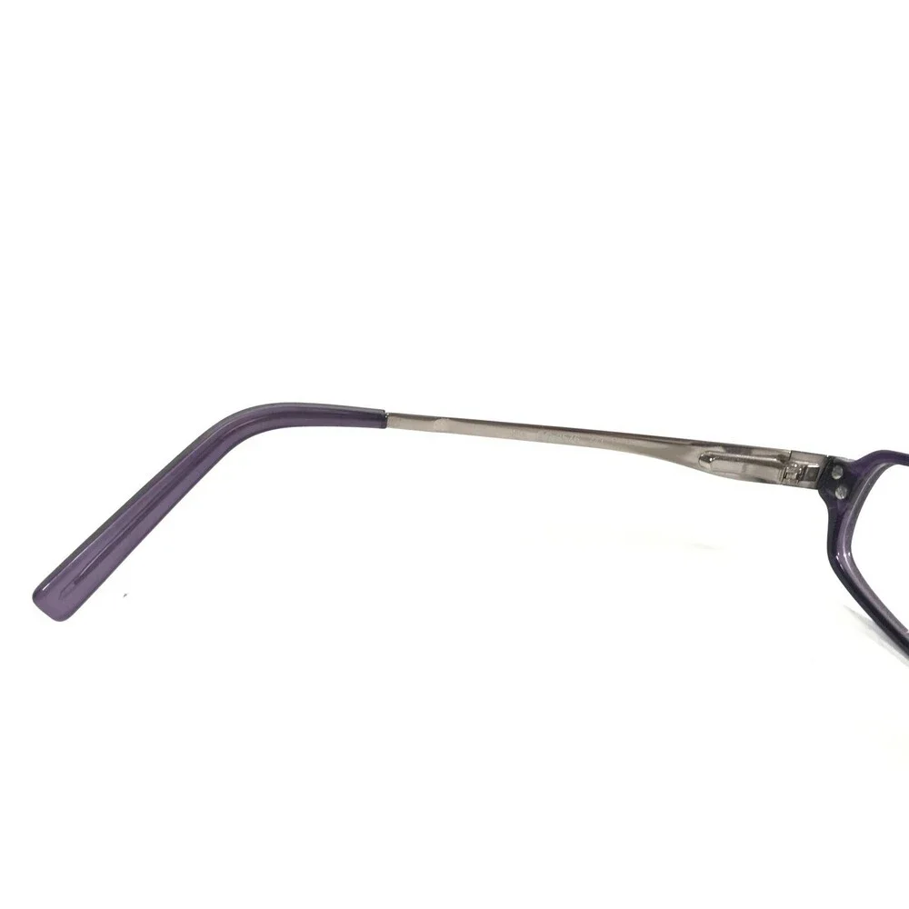 Gucci GG2576 Z4J Eyeglasses Frames Purple Silver Rectangular Full Rim 52-15-130